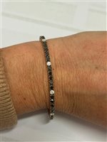 Bracciale John Richmond Donna in Titanio Diamante Lab Grown 4.80 Ct JRTW15RB - JRTW15RB